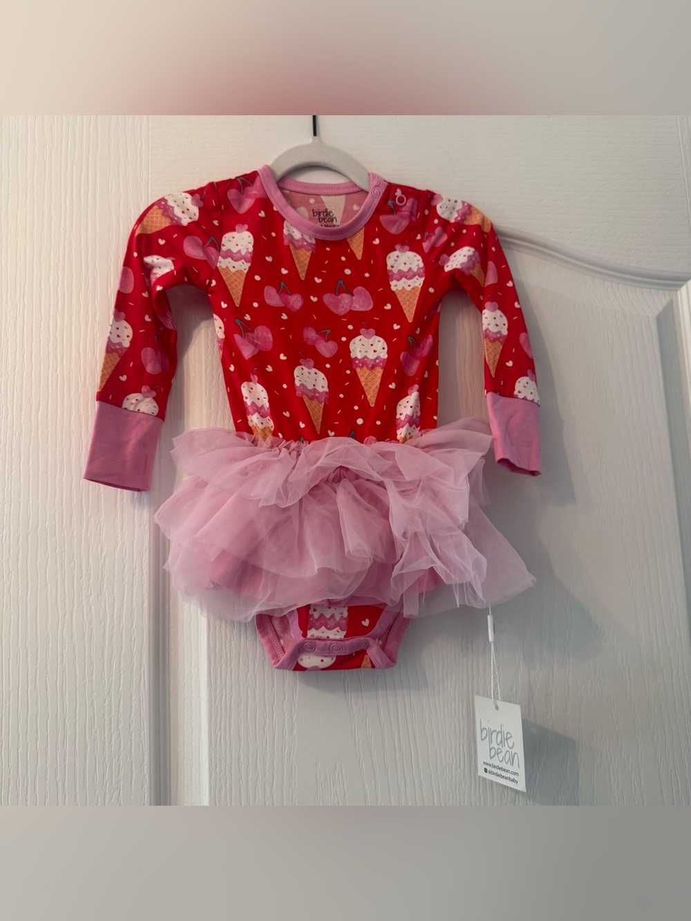 NWT Baby Bamboo Birdie Bean Maddie Tulle Birdie Twirl size 12-18 months